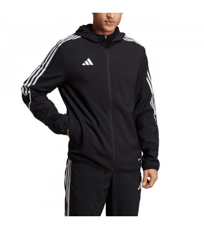 Kurtka męska adidas Tiro 23 League Windbreaker czarna HZ9066