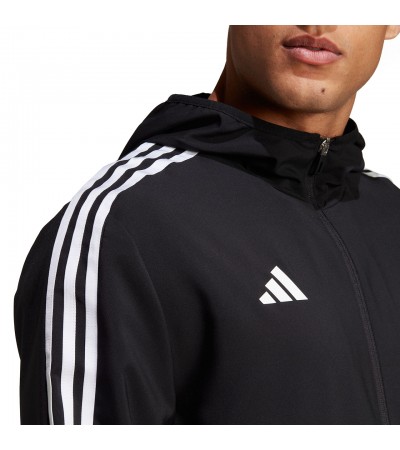 Kurtka męska adidas Tiro 23 League Windbreaker czarna HZ9066