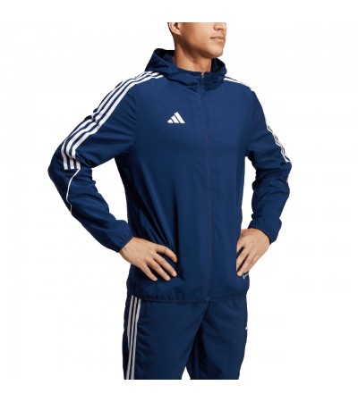 Kurtka męska adidas Tiro 23 League Windbreaker granatowa HZ9067