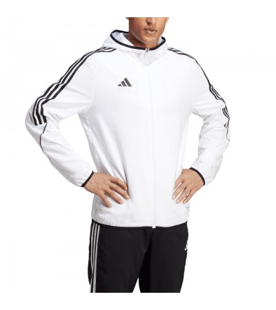 Kurtka męska adidas Tiro 23 League Windbreaker biała HZ9068