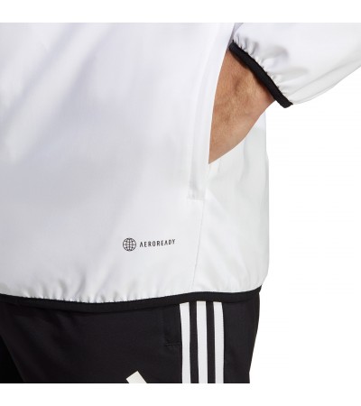 Kurtka męska adidas Tiro 23 League Windbreaker biała HZ9068