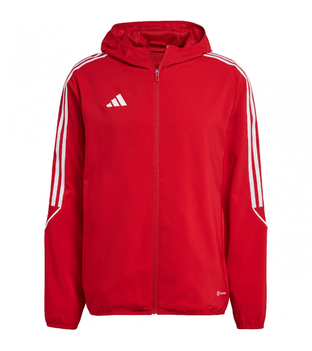 Kurtka męska adidas Tiro 23 League Windbreaker czerwona IA1618
