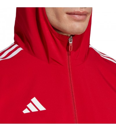 Kurtka męska adidas Tiro 23 League Windbreaker czerwona IA1618