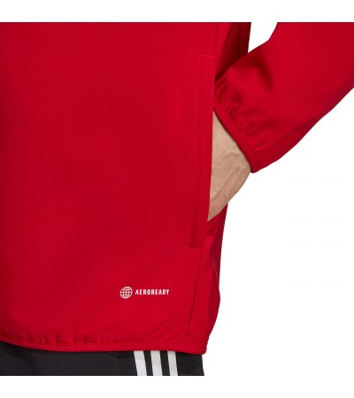 Kurtka męska adidas Tiro 23 League Windbreaker czerwona IA1618