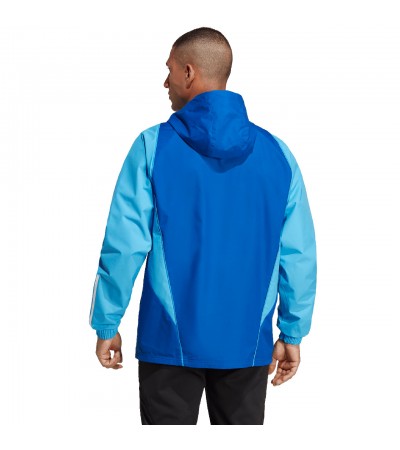 Kurtka męska adidas Tiro 23 Competition All Weather niebieska IC4572
