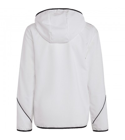 Kurtka dla dzieci adidas Tiro 23 League Windbreaker biała IA1621