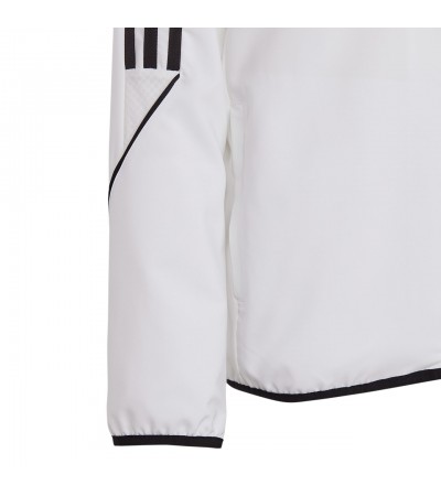 Kurtka dla dzieci adidas Tiro 23 League Windbreaker biała IA1621