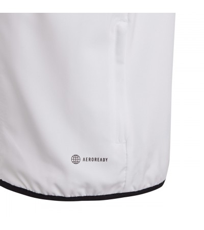 Kurtka dla dzieci adidas Tiro 23 League Windbreaker biała IA1621