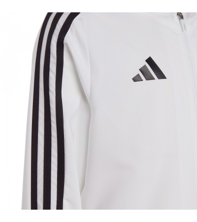 Kurtka dla dzieci adidas Tiro 23 League Windbreaker biała IA1621