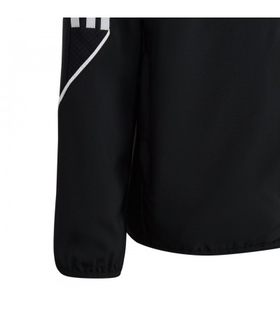 Kurtka dla dzieci adidas Tiro 23 League Windbreaker czarna IA1623