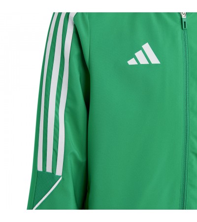 Kurtka dla dzieci adidas Tiro 23 League Windbreaker zielona IA1625