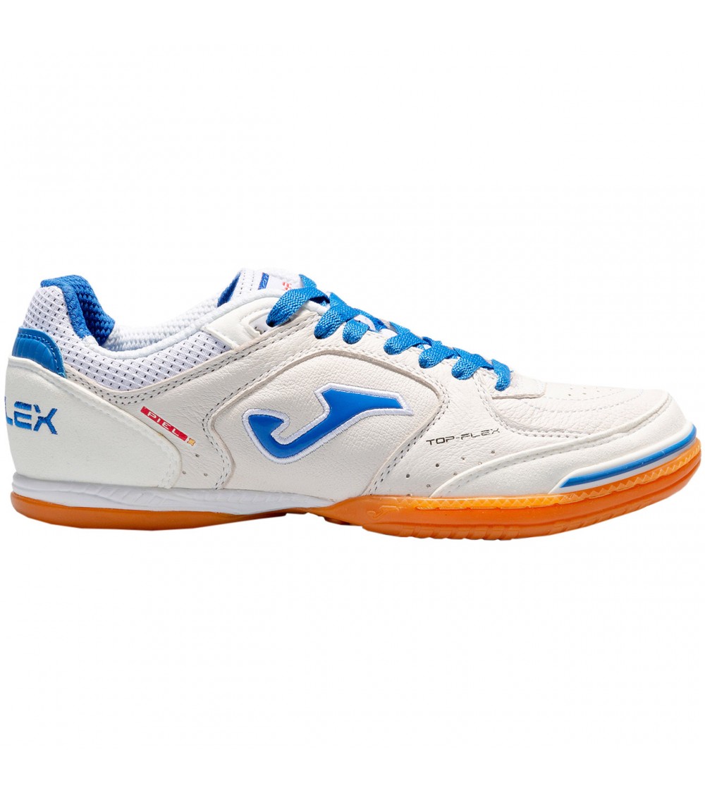 Buty piłkarskie Joma Top Flex Indoor 2122 białe TOPS2122IN