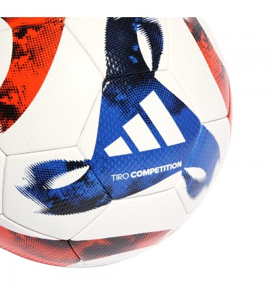 Piłka nożna adidas Tiro Competition biało-niebiesko-czerwona HT2426