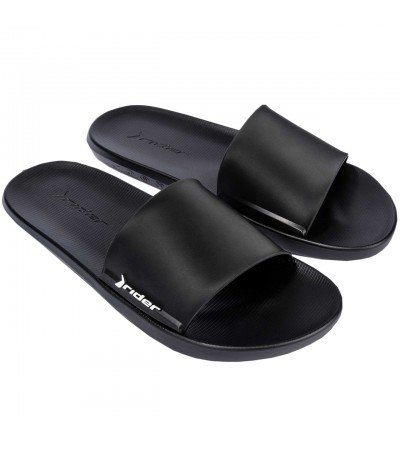 Klapki męskie Rider Speed Slide AD czarne 11766-21555