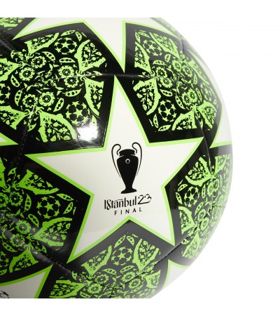 Piłka nożna adidas UCL Club Istanbul biało-zielono-czarna IJ0934