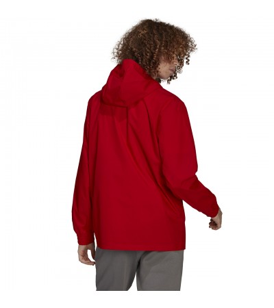 Kurtka męska adidas Entrada 22 All-Weather czerwona IK4009