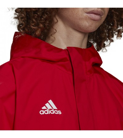 Kurtka męska adidas Entrada 22 All-Weather czerwona IK4009