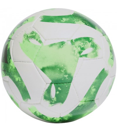 Piłka nożna adidas Tiro Match biało-zielona HT2421