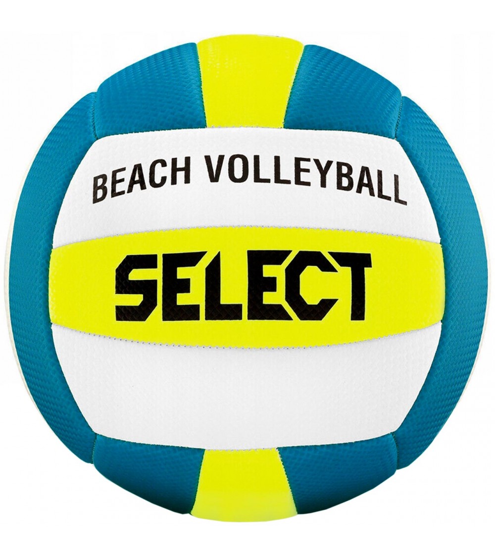 Piłka siatkowa plażowa Select biało-niebiesko-żółta