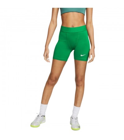 Spodenki damskie Nike DF Strike NP Short zielone DH8327 302
