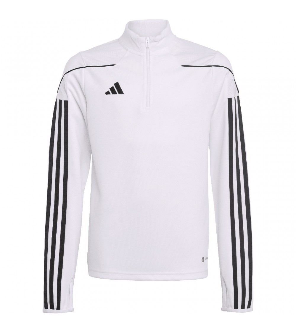 Bluza dla dzieci adidas Tiro 23 League Training Top biało-czarna IB8477