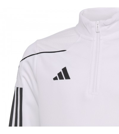 Bluza dla dzieci adidas Tiro 23 League Training Top biało-czarna IB8477