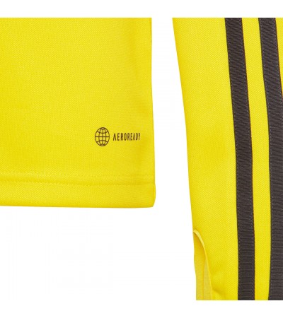 Bluza dla dzieci adidas Tiro 23 League Training Top żółto-czarna IC7880