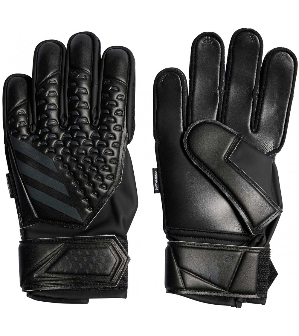 Rękawice bramkarskie adidas Predator Match Fingersave Junior czarne HY4073
