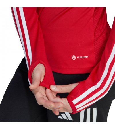 Bluza damska adidas Tiro 23 League Training Top czerwona HS3482