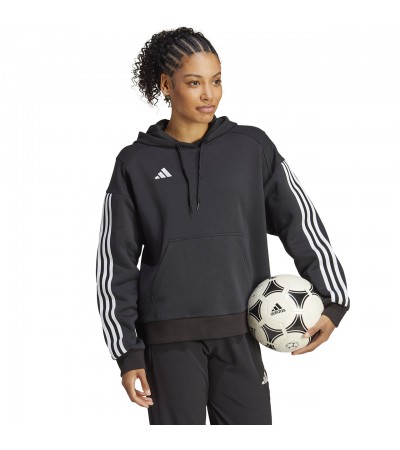 Bluza damska adidas Tiro 23 Competition Hoodie czarna IC4616