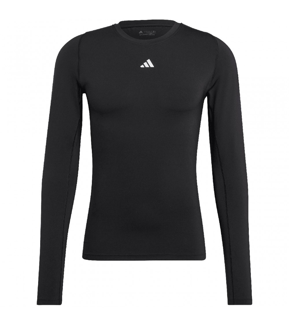 Koszulka męska adidas Techfit Aeroready Long Sleeve Tee czarna HP0626