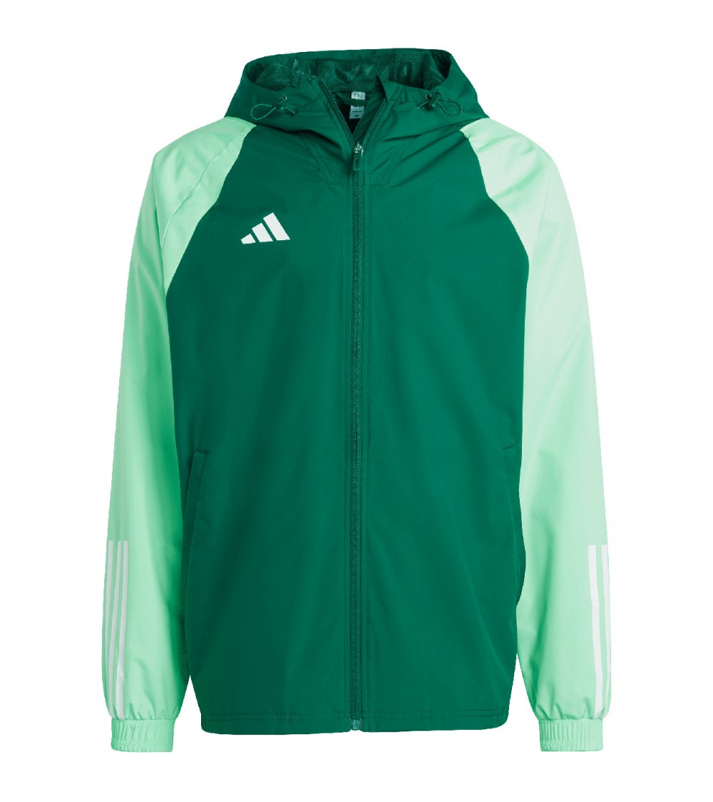 Kurtka męska adidas Tiro 23 Competition All Weather zielona IC4570