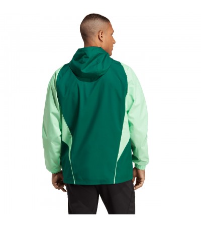 Kurtka męska adidas Tiro 23 Competition All Weather zielona IC4570
