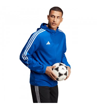 Kurtka męska adidas Tiro 23 League Windbreaker niebieska IA1619