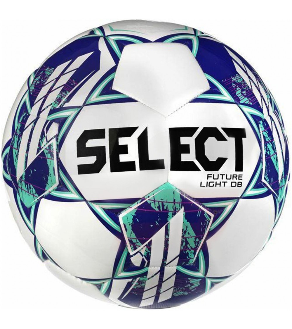 Piłka nożna Select Future Light DB 4 v23 biało-fioletowa 17812