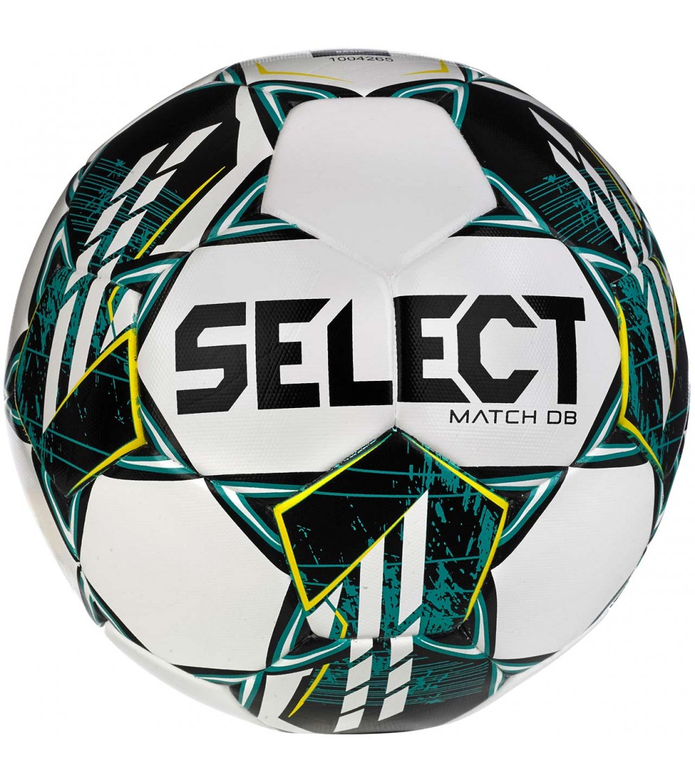 Piłka nożna Select Match DB 5 v23 FIFA Basic biało-zielona 17746