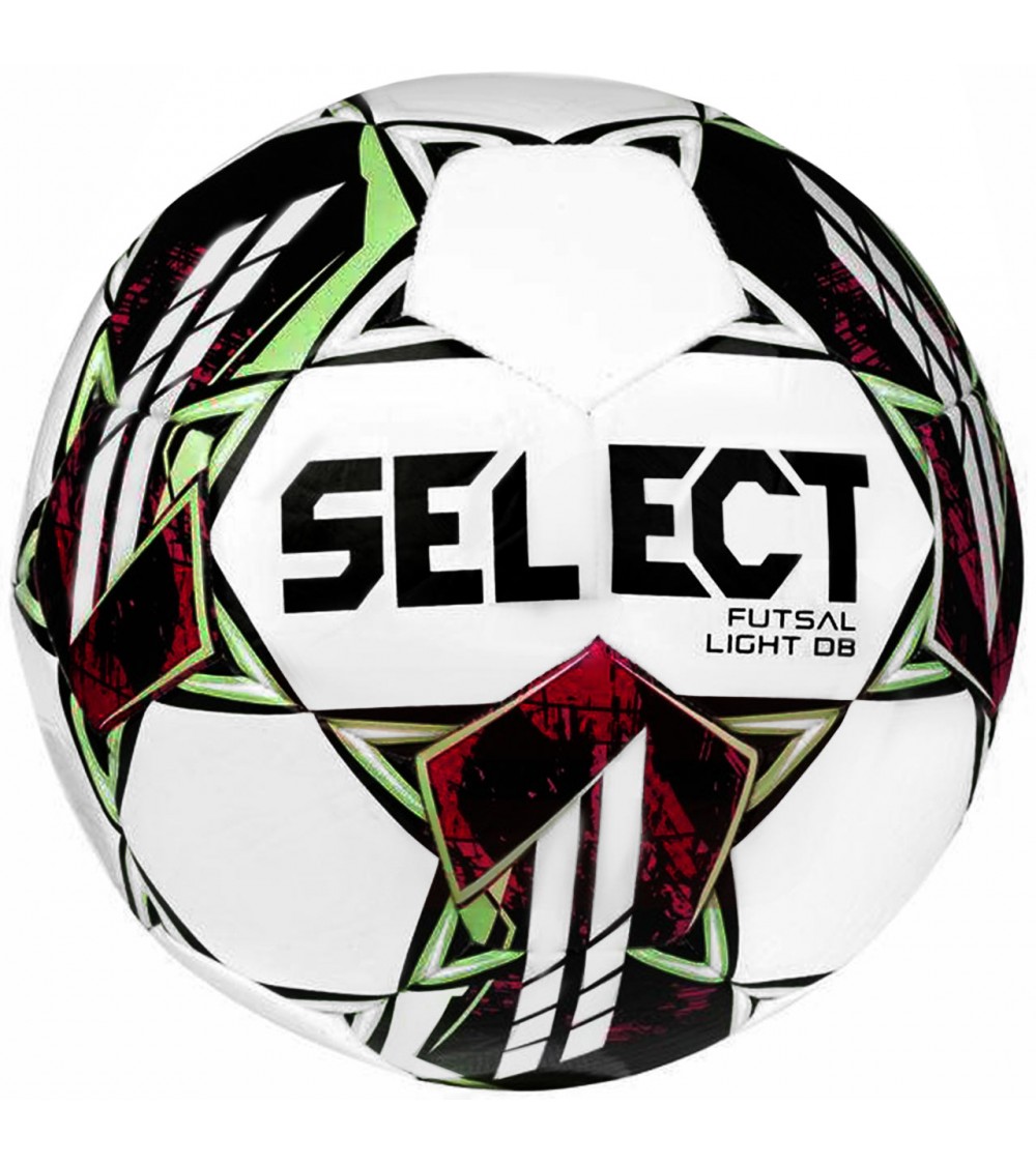 Piłka nożna Select Hala Futsal Light DB v22 biało-zielono-różowa 17647