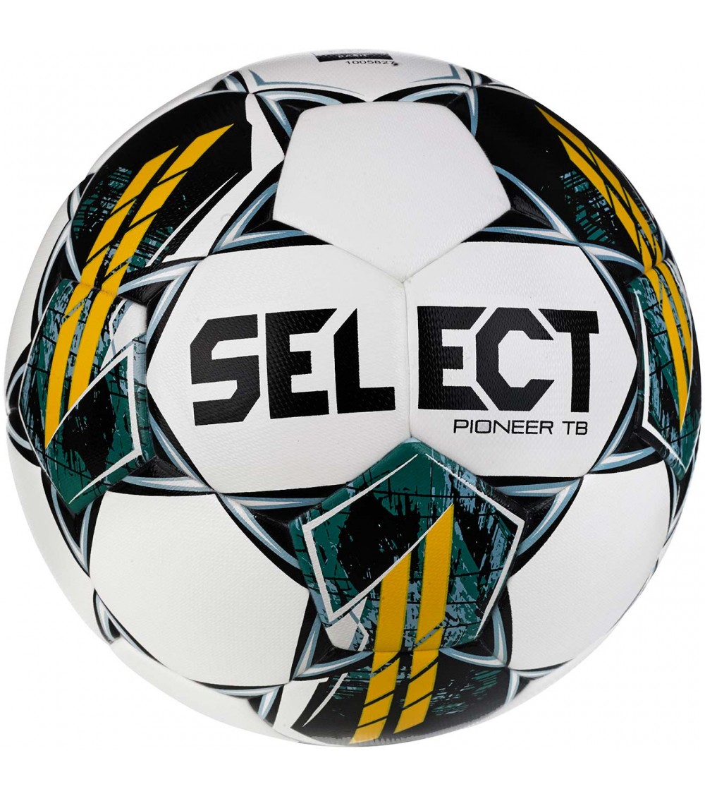 Piłka nożna Select Pioneer TB 5 FIFA v23 biało-czarno-zielona 17849