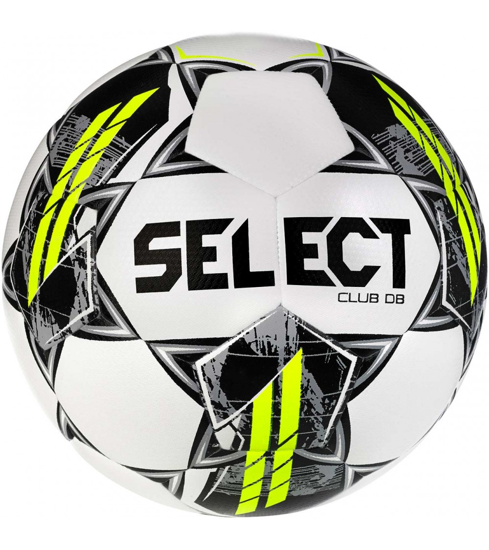 Piłka nożna Select Club DB 3 v23 biało-szaro-żółta 17815