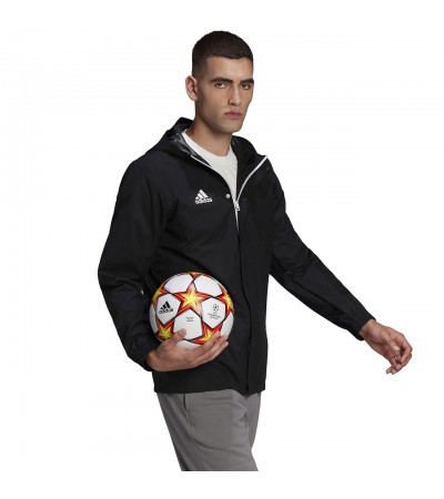 Kurtka męska adidas Entrada 22 All-Weather czarna IK4010
