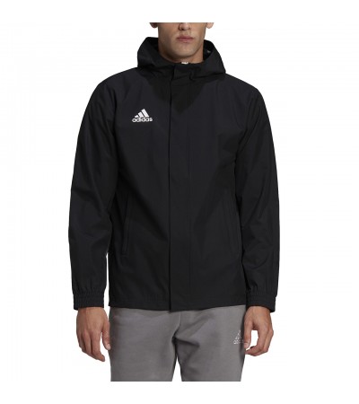 Kurtka męska adidas Entrada 22 All-Weather czarna IK4010