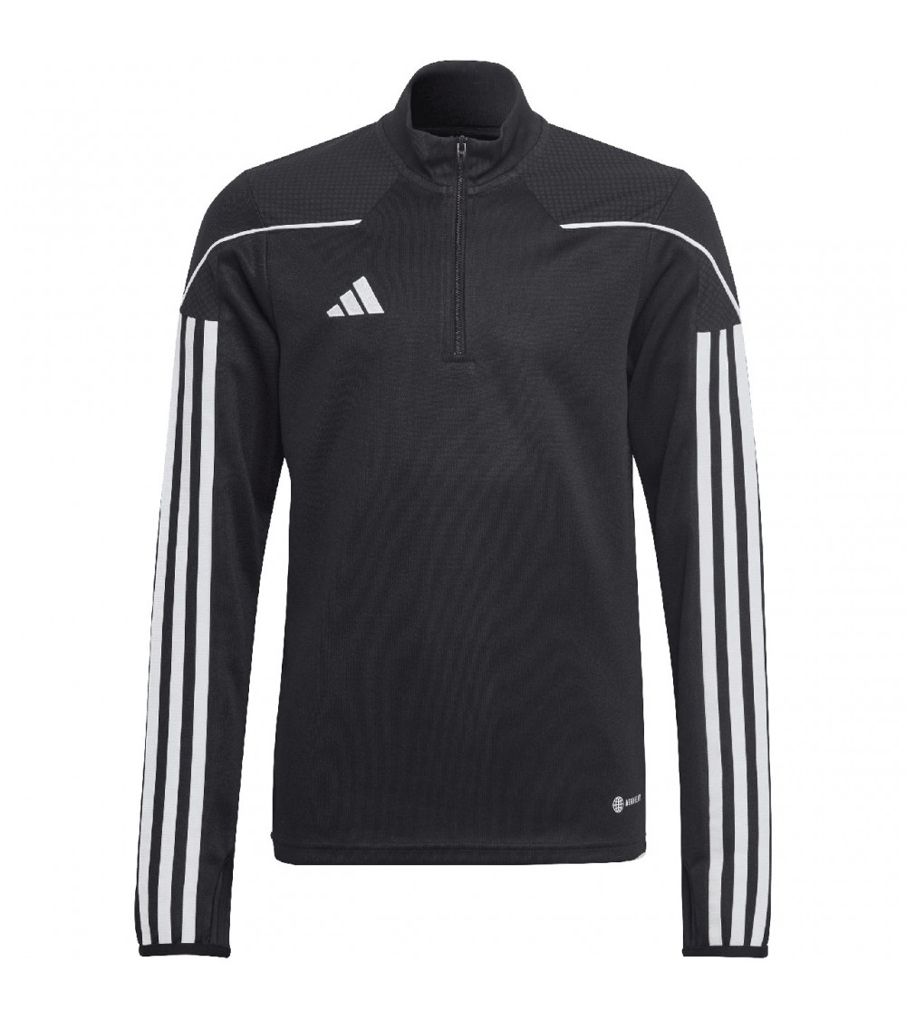 Bluza dla dzieci adidas Tiro 23 League Training Top czarno-biała HS3487