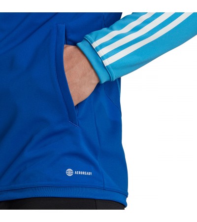 Bluza męska adidas Tiro 23 Competition Training niebieska HU1305