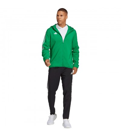 Kurtka męska adidas Tiro 23 League Windbreaker zielona IA1620
