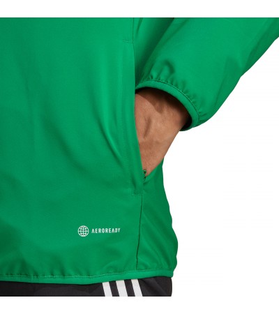 Kurtka męska adidas Tiro 23 League Windbreaker zielona IA1620