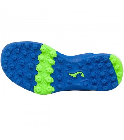 Buty piłkarskie Joma Maxima 2304 Turf niebiesko-zielone fluor MAXS2304TF