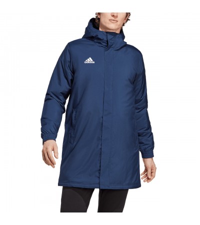 Kurtka męska adidas Entrada 22 Stadium Jacket granatowa IB6077
