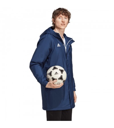 Kurtka męska adidas Entrada 22 Stadium Jacket granatowa IB6077