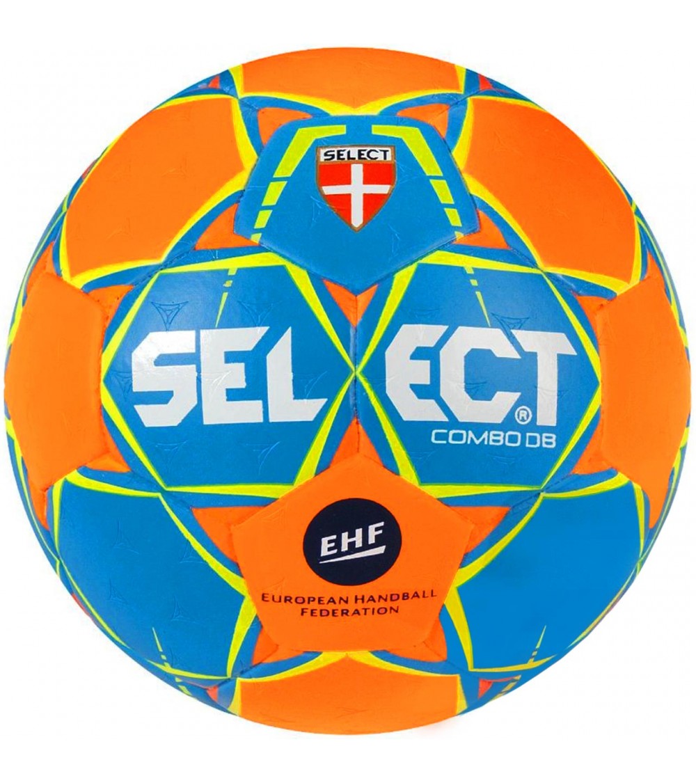 Piłka ręczna Select Combo DB senior 3 EHF 2017 niebiesko-pomarańczowa 12756