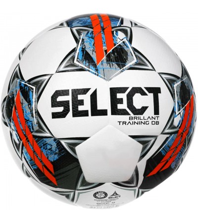 Piłka nożna Select Brillant Training DB Fortuna 1 Liga v22 biało-niebiesko-czerwona 17611